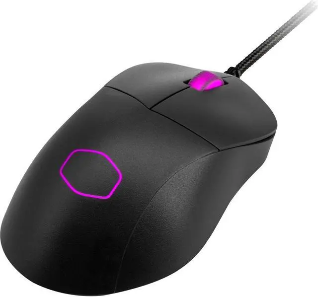 Alt view image 9 of 10 - Cooler Master MM730 Black Gaming Mouse with adjustable 16,000 DPI, PTFE Feet, RGB lighting and MasterPlus+ Software