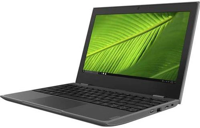 Alt view image 4 of 7 - Lenovo 100e Windows 2nd Gen 81M80035US 11.6" Netbook - HD - 1366 x 768 - Intel Celeron N4020 Dual-core (2 Core) 1.10 GHz - 4 GB RAM - 64 GB Flash Memory - Gray - Windows 10 Pro - Intel UHD Graphi