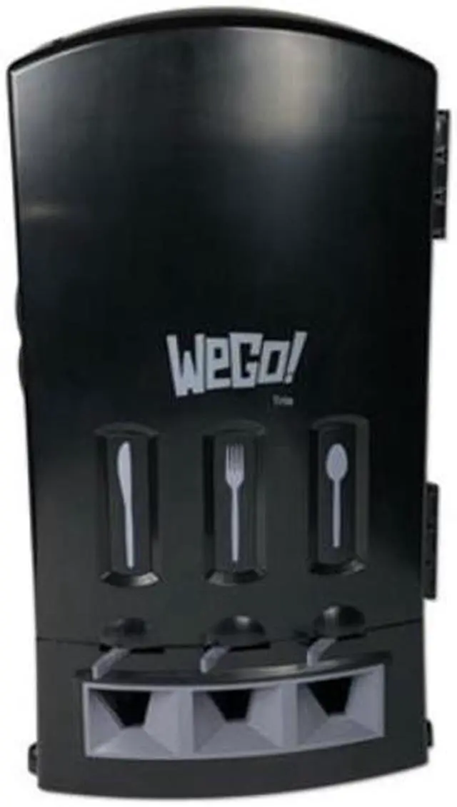 Alt view image 3 of 5 - Team Three Group Dispenser, 13.39" X 15.75" X 23.62" Black 56102200
