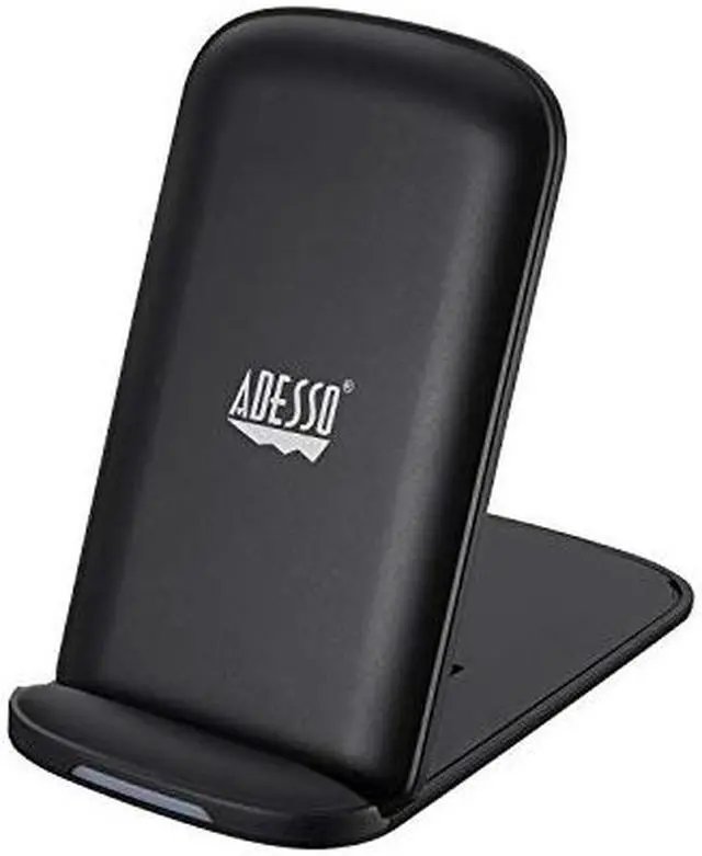 Alt view image 11 of 19 - Adesso 10W Max Qi-Certified 2-Coil Foldable Wireless Charging Stand AUH1020