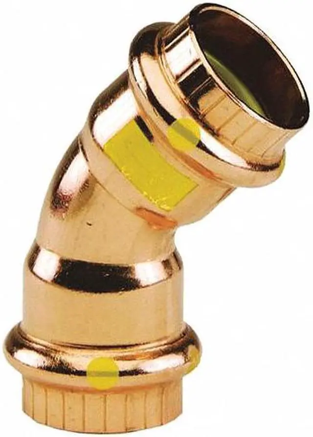 Alt view image 5 of 8 - VIEGA 77033 Viega ProPress 45 elbow, 1-1/4" x 1-1/4"