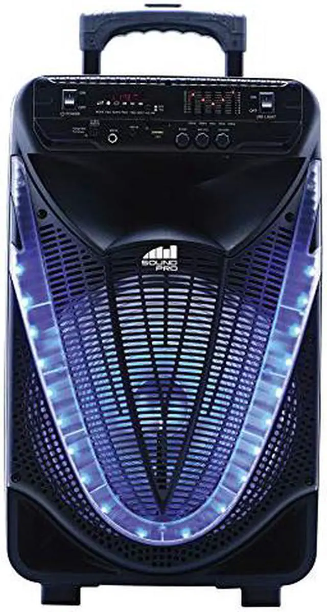 Main image of Naxa - NDS-1233 - Naxa NDS-1233 Portable 12-Inch Bluetooth Party Speaker with Disco Light