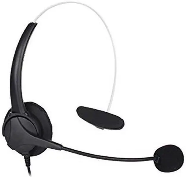 Alt view image 4 of 10 - Centon OTM Essentials Pro Monaural USB Headset with Omnidirectional Mic OB-ANK
