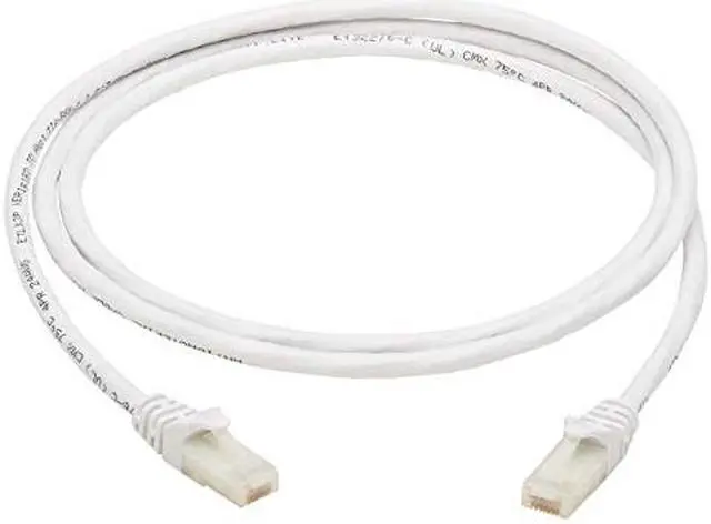 Alt view image 4 of 12 - TRIPP LITE N261AB-005-WH 5 ft. Cat 6A White Safe-IT Cat6a 10G Certified Snagless Antibacterial UTP Ethernet Cable (RJ45 M/M), White, 5-ft.