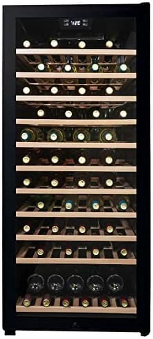 Alt view image 5 of 12 - Danby 94 Bottle Free-Standing Wine Cooler - Black (DWC94L1B)