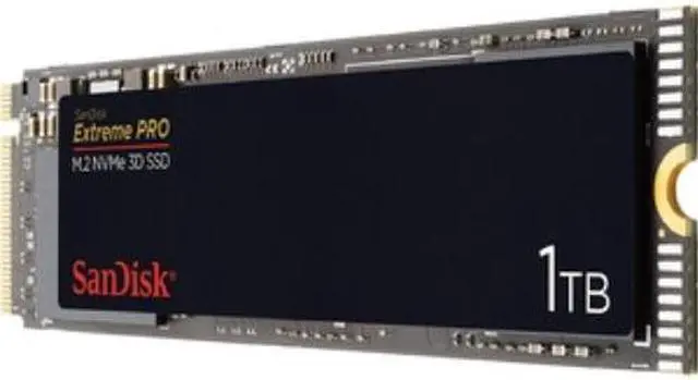 Alt view image 19 of 20 - SanDisk Extreme PRO M.2 PCIe NVMe 3D 1TB Internal Solid State Drive (SDSSDXPM2-1T00-G25)