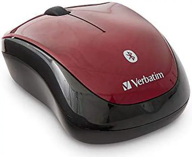 Alt view image 19 of 20 - Verbatim 70240 Bluetooth Wireless Tablet Multi-Trac Blue LED Mouse (Garnet)