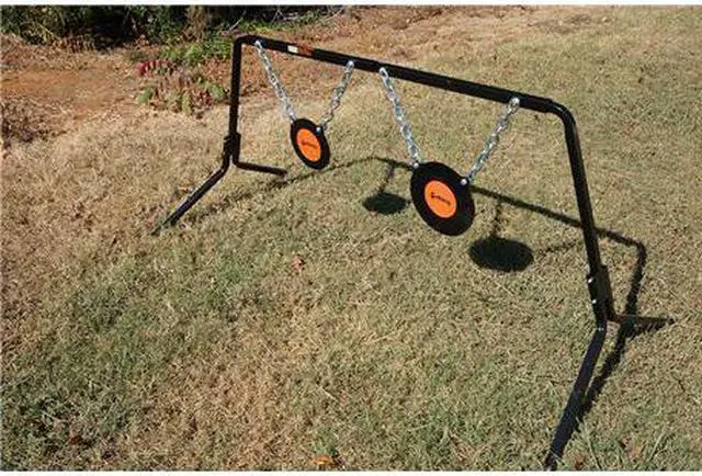 Alt view image 4 of 15 - VIKING SOLUTIONS VKS-VGT810 8 & 10 STEEL GONGS TARGET SET