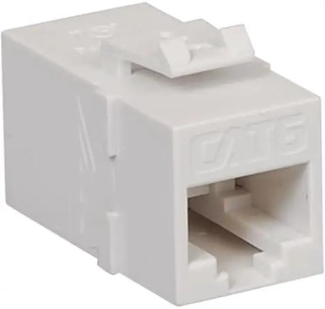 Alt view image 4 of 10 - Modular Coupler Cat 6 White