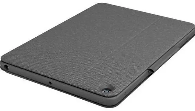 Alt view image 4 of 20 - Logitech Combo Touch Keyboard/Cover Case for 12.9" Apple iPad Pro 5th Gen Gray