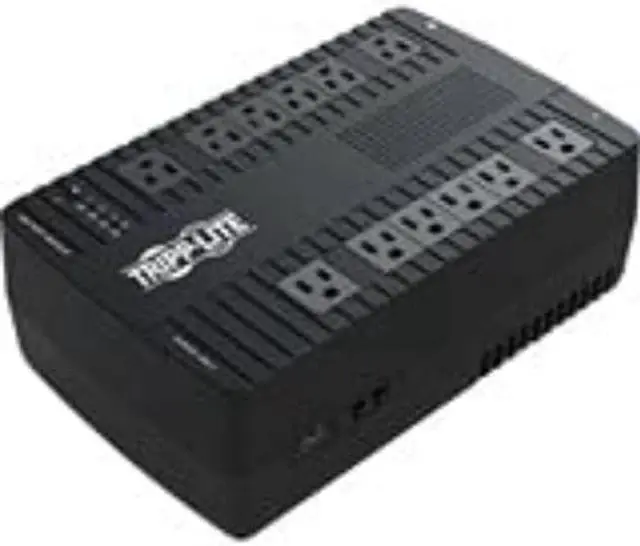 Alt view image 2 of 19 - Tripp Lite OmniSmart 1050VA 12-Outlet Ultra-compact UPS OMNISMART1050MX