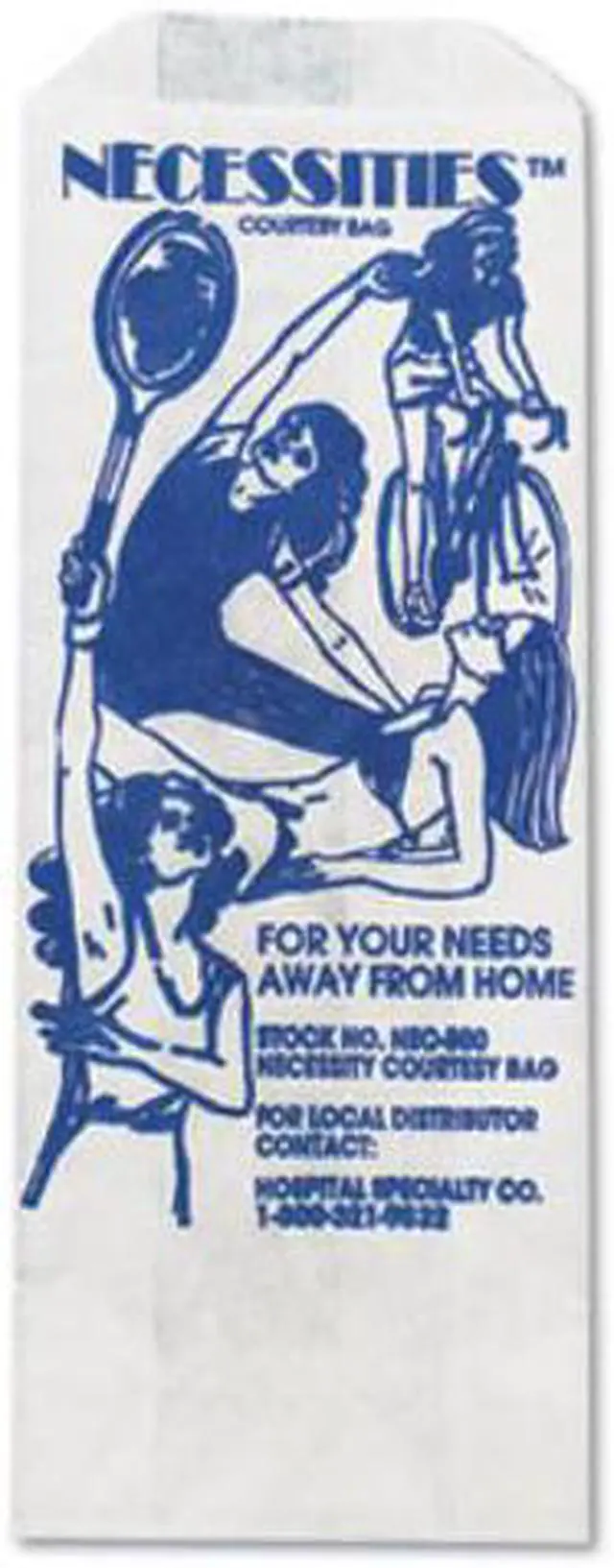 Alt view image 4 of 6 - HOSPECO NEC-500 Sanitary Napkin Bag,PK500