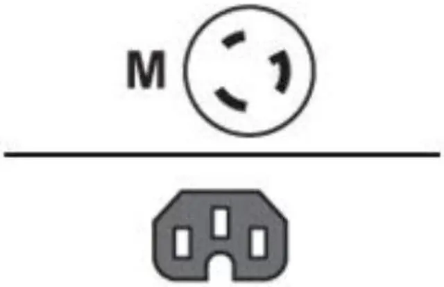 Alt view image 4 of 6 - HPE Standard Power Cord JL336A