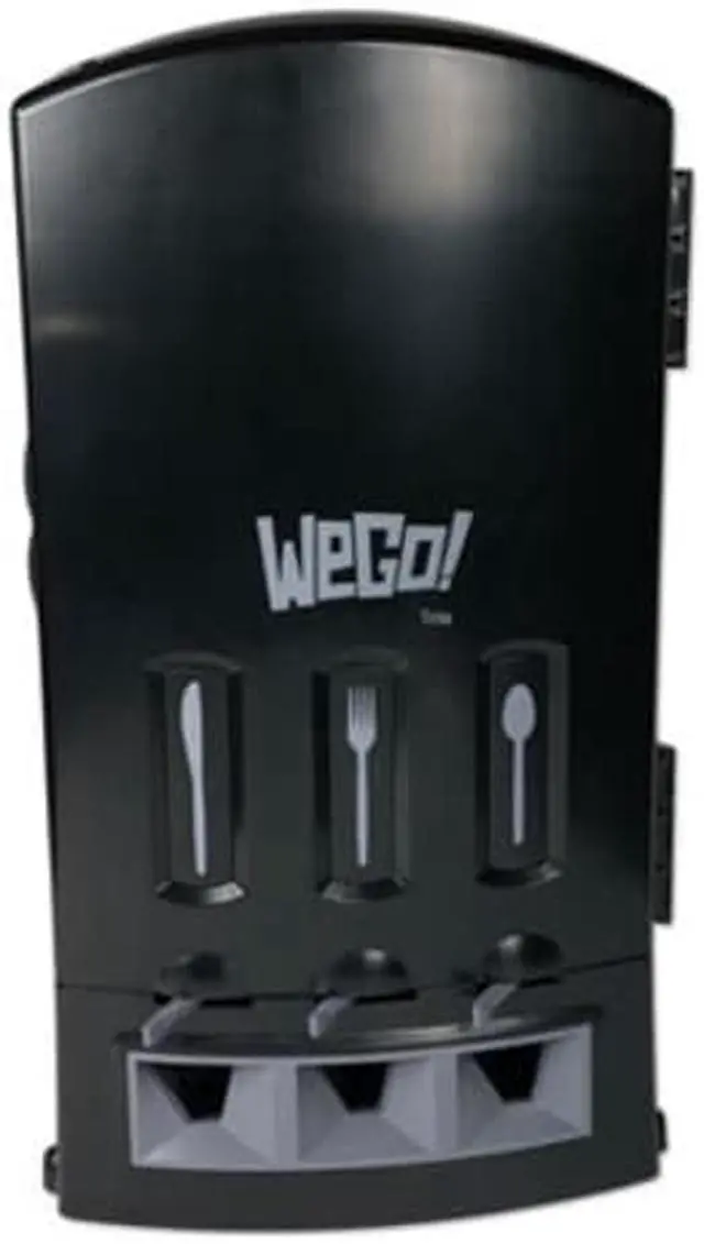 Alt view image 4 of 5 - Team Three Group Dispenser, 13.39" X 15.75" X 23.62" Black 56102200