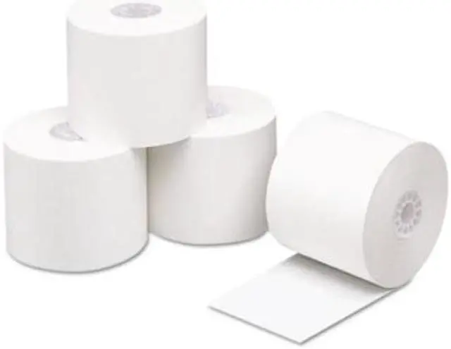 Alt view image 3 of 4 - Iconex Direct Thermal Printing Paper 2.3mil 0.45" Core 2.25" x 200 ft White