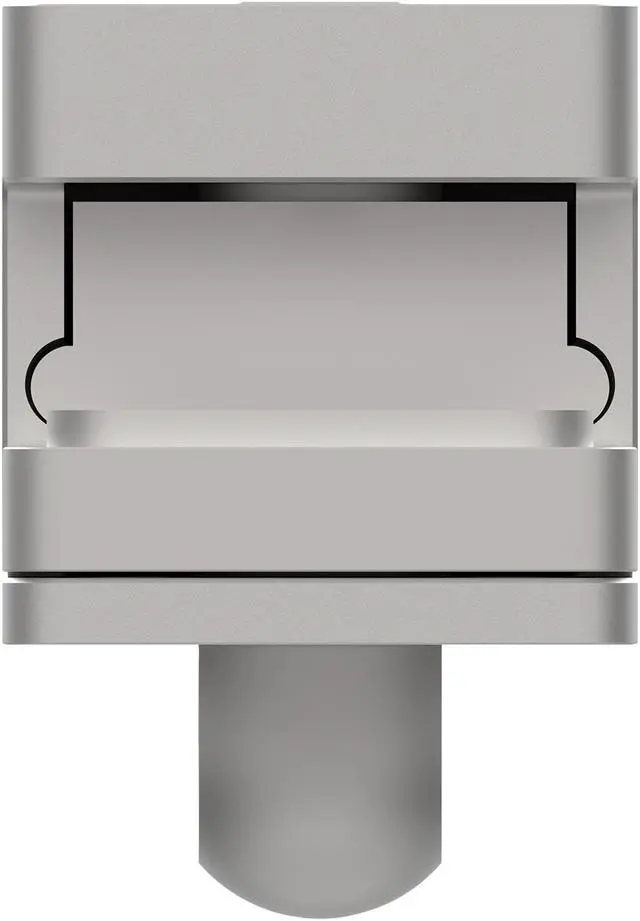 Alt view image 7 of 12 - Belkin Security Cable Lock Adapter for Mac Pro for Security Mac Pro Stainless Steel F8E969BT