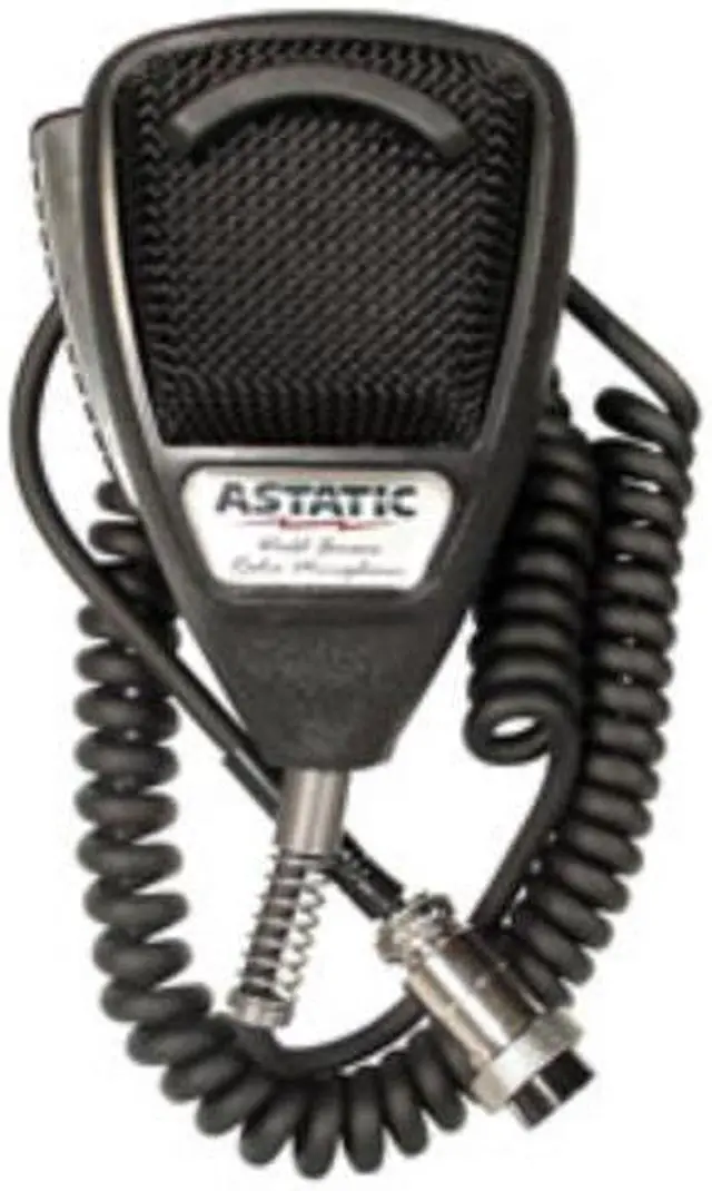 Alt view image 11 of 12 - Astatic CB Mic,Noise Cancelling,4 Pin  302-10001