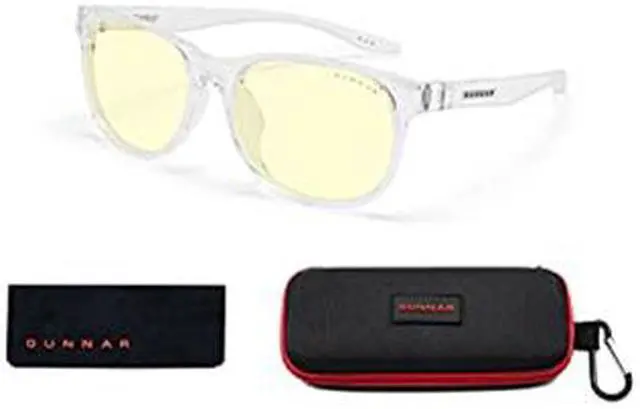 Alt view image 2 of 8 - GUNNAR RUSH CRYSTAL FRAME/ AMBER LENS BLPF 65