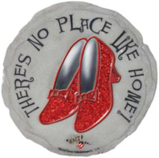 Alt view image 2 of 2 - Spoontiques - Garden Décor - Ruby Slippers Stepping Stone - Decorative Stone ...