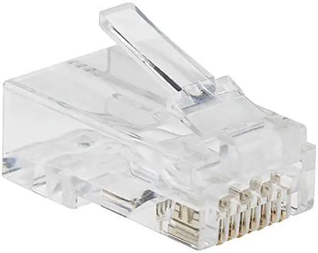 Alt view image 5 of 13 - 50PK CAT6 RJ45 PASS-THROUGH FTP MODULAR PLUG