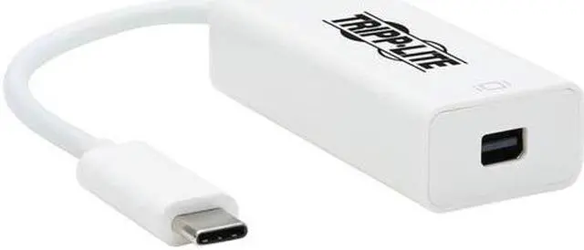 Alt view image 9 of 19 - Tripp Lite U444-06N-MDP8W Mini DisplayPort/USB-C A/V Adapter U44406NMDP8W