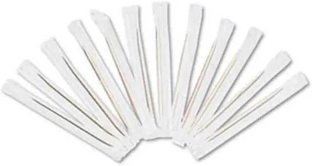 Alt view image 4 of 13 - AmerCareRoyal Toothpick,Ind,Wrp,Plain RIW15