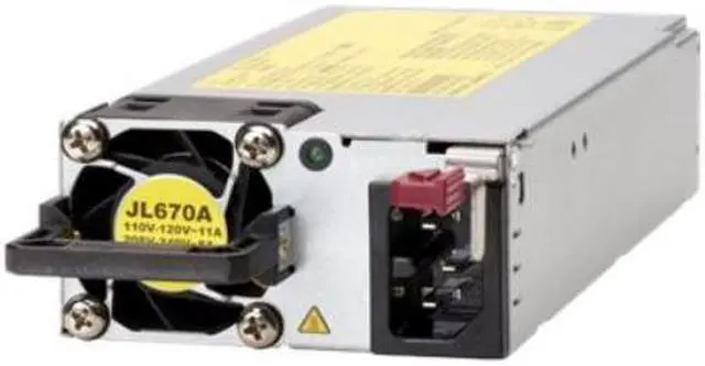 Alt view image 3 of 9 - HPE Aruba X372 - Power supply - hot-plug / redundant (plug-in module) - AC 110-240 V - 1600 Watt - for P/N: JL659A, JL660A, JL661A, JL662A