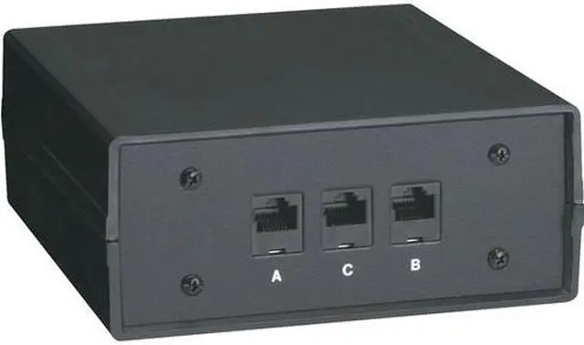 Alt view image 9 of 9 - Black Box 100-Mbps ABC Manual Switch