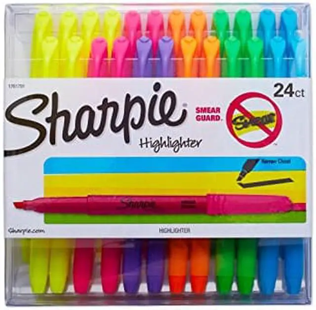 Alt view image 4 of 10 - Sharpie Accent Assorted Highlighters - 24 ct.