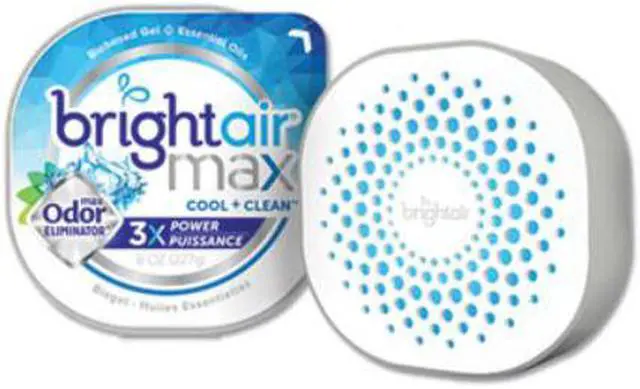 Alt view image 5 of 20 - Max Odor Eliminator Air Freshener Cool and Clean 8 oz Jar 900437EA