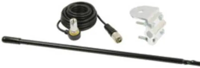 Alt view image 4 of 18 - ROADPRO R RPPS-13KB 3     PLATINUM SERIES SINGLE MIRROR MOUNT CB ANTENNA KIT  1000W BLACK