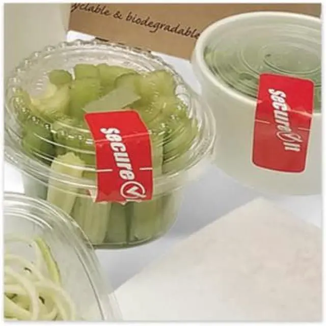 Alt view image 4 of 12 - SecureIT Secure it Tamper Evident Food Container Seal Red 500/Pack P13SI2