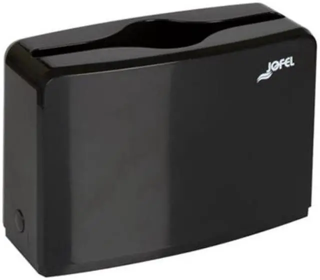 Alt view image 3 of 9 - GEN AH52010 Countertop Folded Towel Dispenser, 10.63" x 7.28" x 4.53", Black