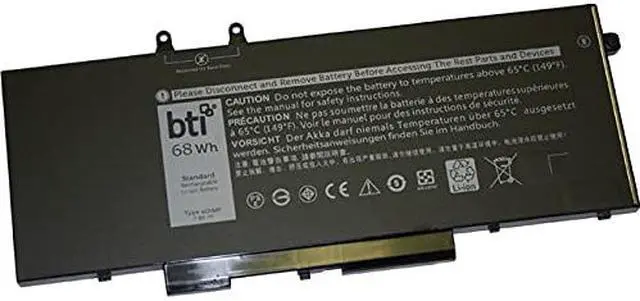 Alt view image 3 of 9 - BTI Battery for PRECISION M3540 LATITUDE 5400/5500 4GVMPBTI