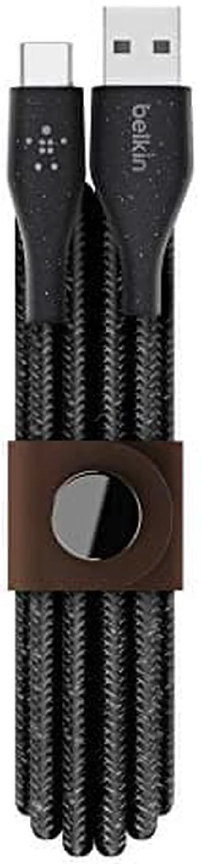 Alt view image 6 of 13 - Belkin DuraTek Plus USB-C to USB-A Cable With Strap F2CU069BT06BLK
