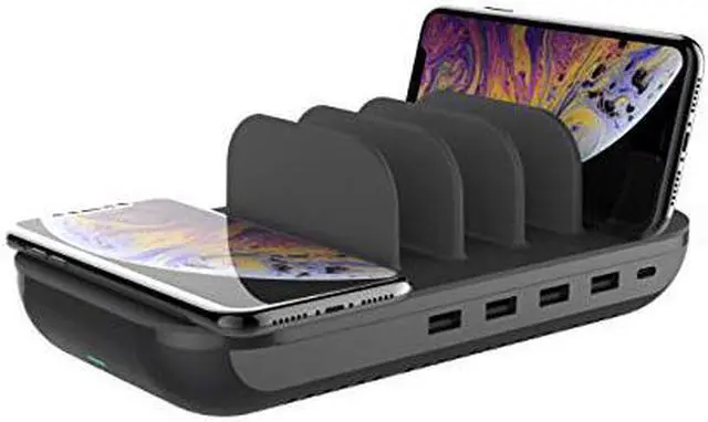 Alt view image 6 of 15 - WIRELESS DESKTOP CHARGING STATION