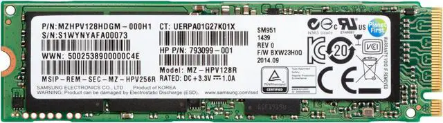 Alt view image 7 of 16 - HP Z Turbo Drive 512 GB Internal Solid State Drive - PCI Express