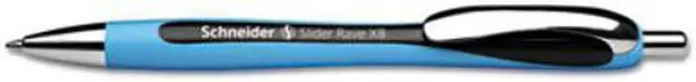 Alt view image 4 of 9 - Stride Writing Rave XB Retractable Ballpoint Pen 1.4mm Black Ink