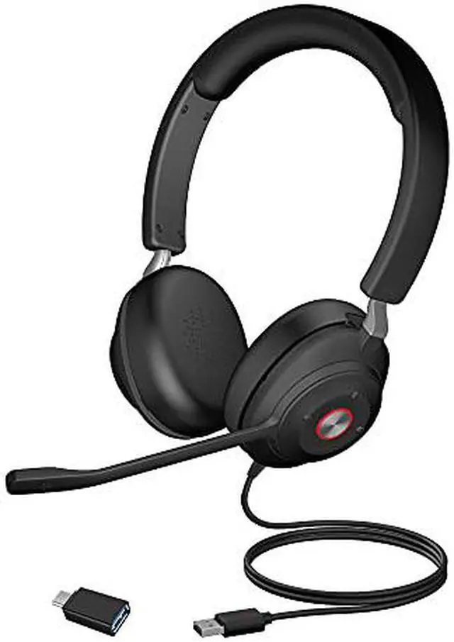 Alt view image 5 of 9 - Cyber Acoustics Essential USB Computer Headset HS2000