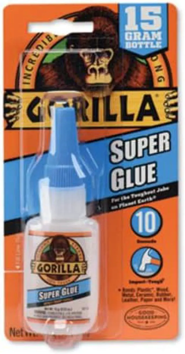 Alt view image 4 of 8 - Super Glue, 0.53 oz, Dries Clear, 4/Carton 7807101CT