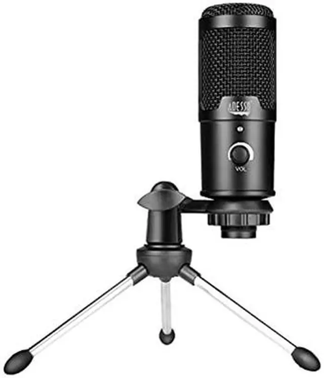 Alt view image 5 of 13 - Adesso Xtream M4 Wired Condenser Microphone XTREAMM4