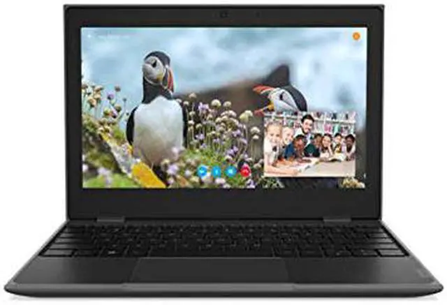 Alt view image 12 of 20 - Lenovo 100e (2nd Gen) 82GJ000DUS 11.6" Netbook - HD - 1366 x 768 - AMD 3015e Dual-core (2 Core) 1.20 GHz - 4 GB RAM - 64 GB Flash Memory - Black - Windows 10 Pro - AMD Radeon Graphics - Twisted n