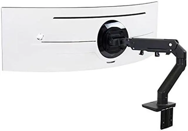 Alt view image 11 of 19 - Ergotron HX Ultrawide Monitor Arm Desk Mount Screens 20-42 lbs Matte Black
