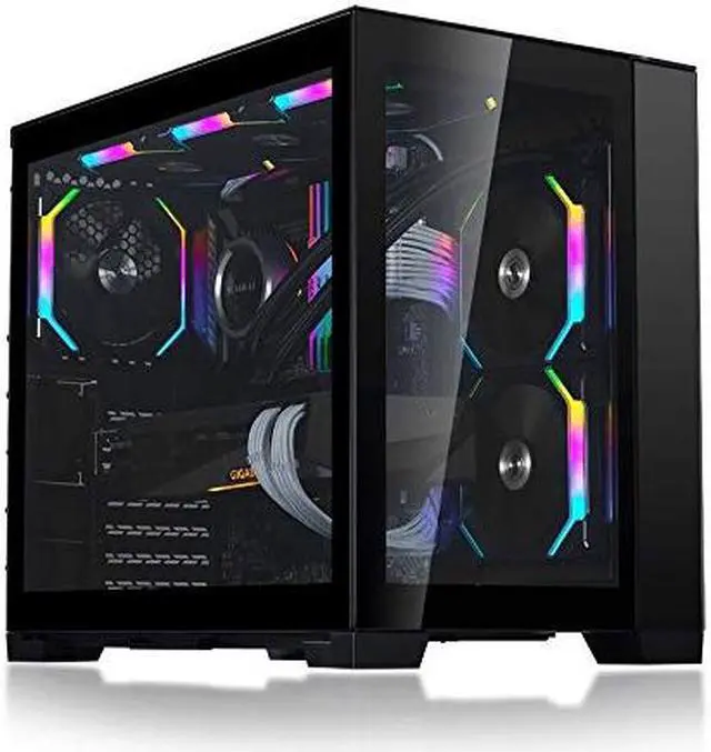 Alt view image 11 of 14 - LIAN LI O11D MINI-X Black SPCC / Aluminum / Tempered Glass ATX Mini Tower Computer Case