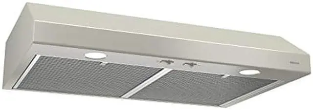 Alt view image 8 of 11 - Broan Glacier 30 In. Convertible White Range Hood BCSD130WW