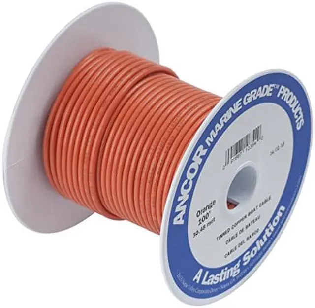 Alt view image 6 of 15 - Ancor Orange 14Awg Tinned Copper Wire - 100'