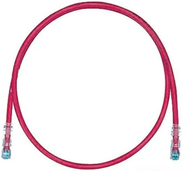 Alt view image 4 of 8 - Panduit UTPSP10RDY 10 ft. Cat 6 Black Network Ethernet Cable