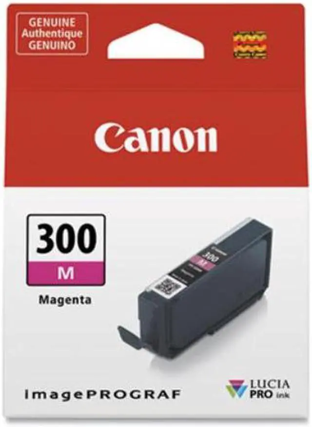 Alt view image 7 of 12 - Canon LUCIA PRO PFI-300 Original Inkjet Ink Cartridge Magenta 4195C002