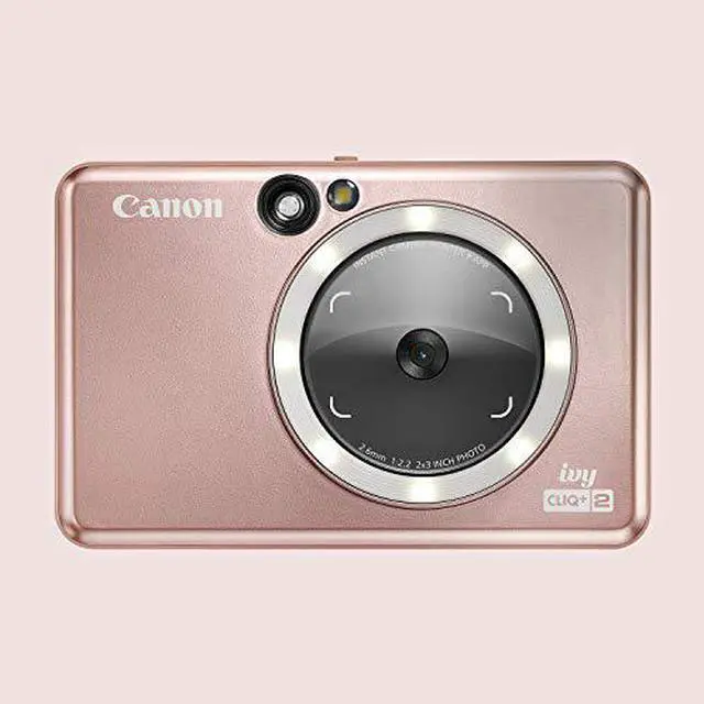 Alt view image 18 of 20 - Canon IVY CLIQ+2 8 Megapixel Instant Digital Camera Rose Gold 4519C001