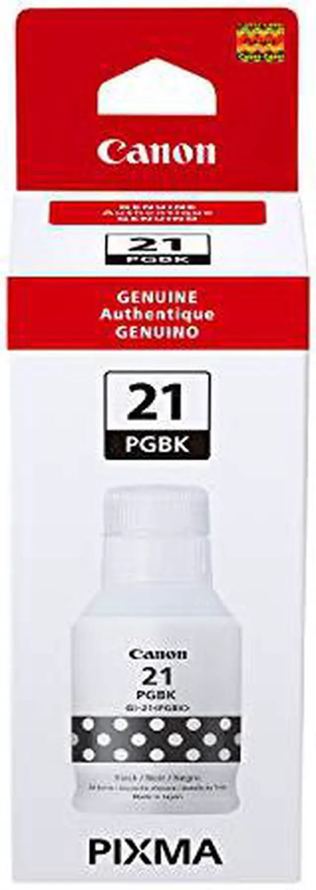 Alt view image 5 of 9 - Canon GI-21 Pigment Black Ink Bottle 4526C001